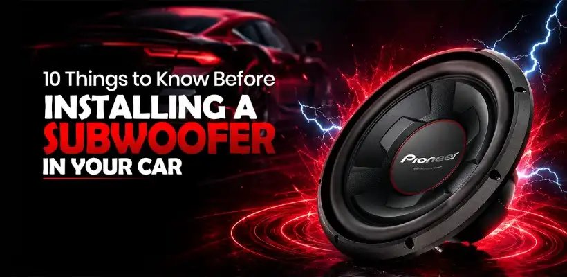 subwoofer installation