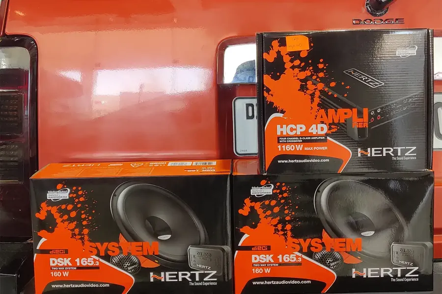 Audio products ready for retail and trade